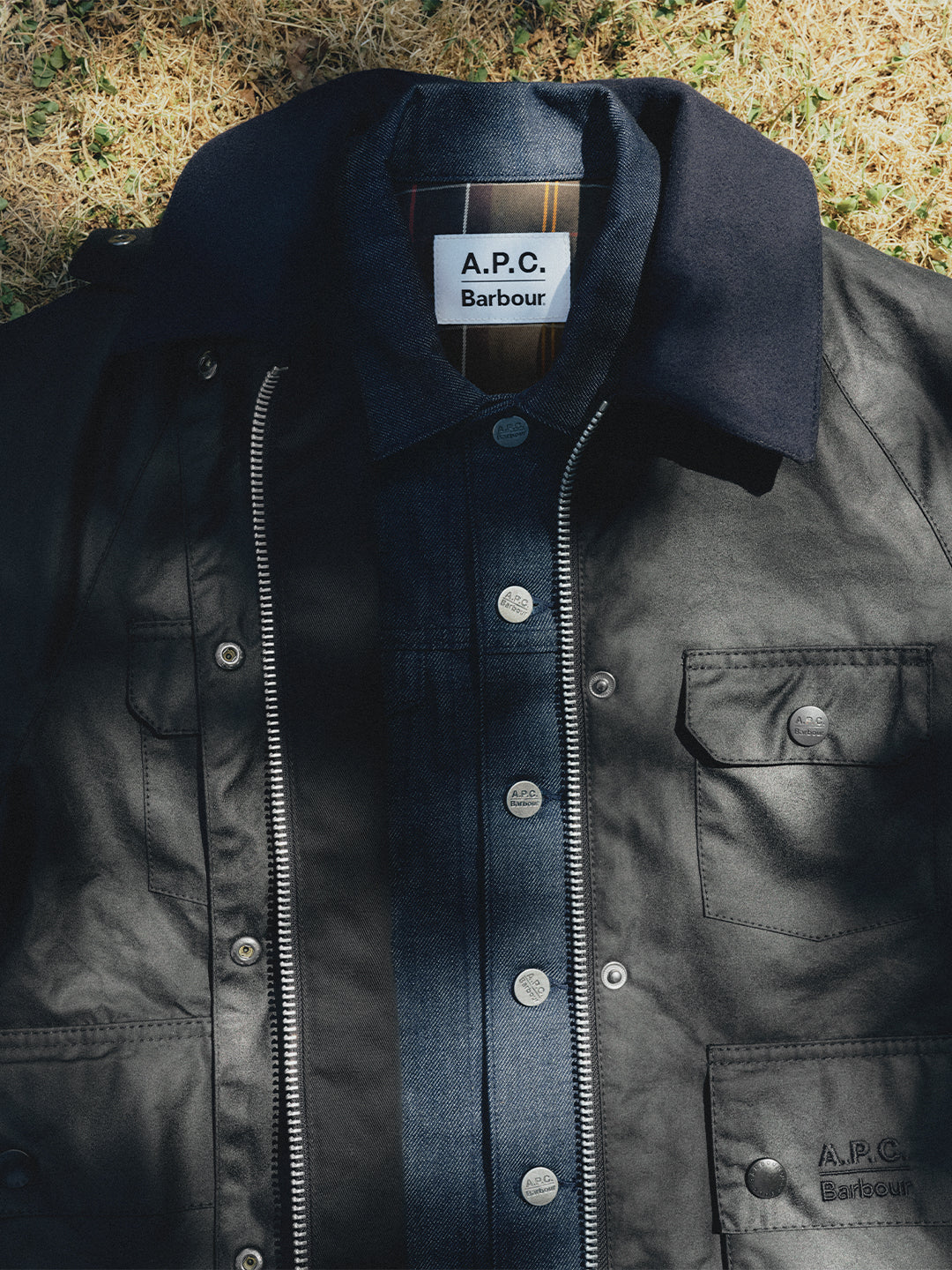 Beaufort Wax Jacket A.P.C X Barbour