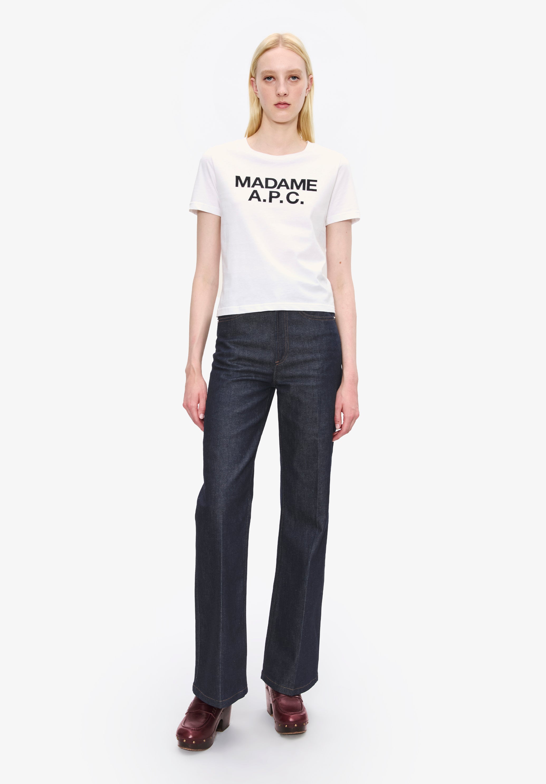 Madame A.P.C. crop T-shirt - 1