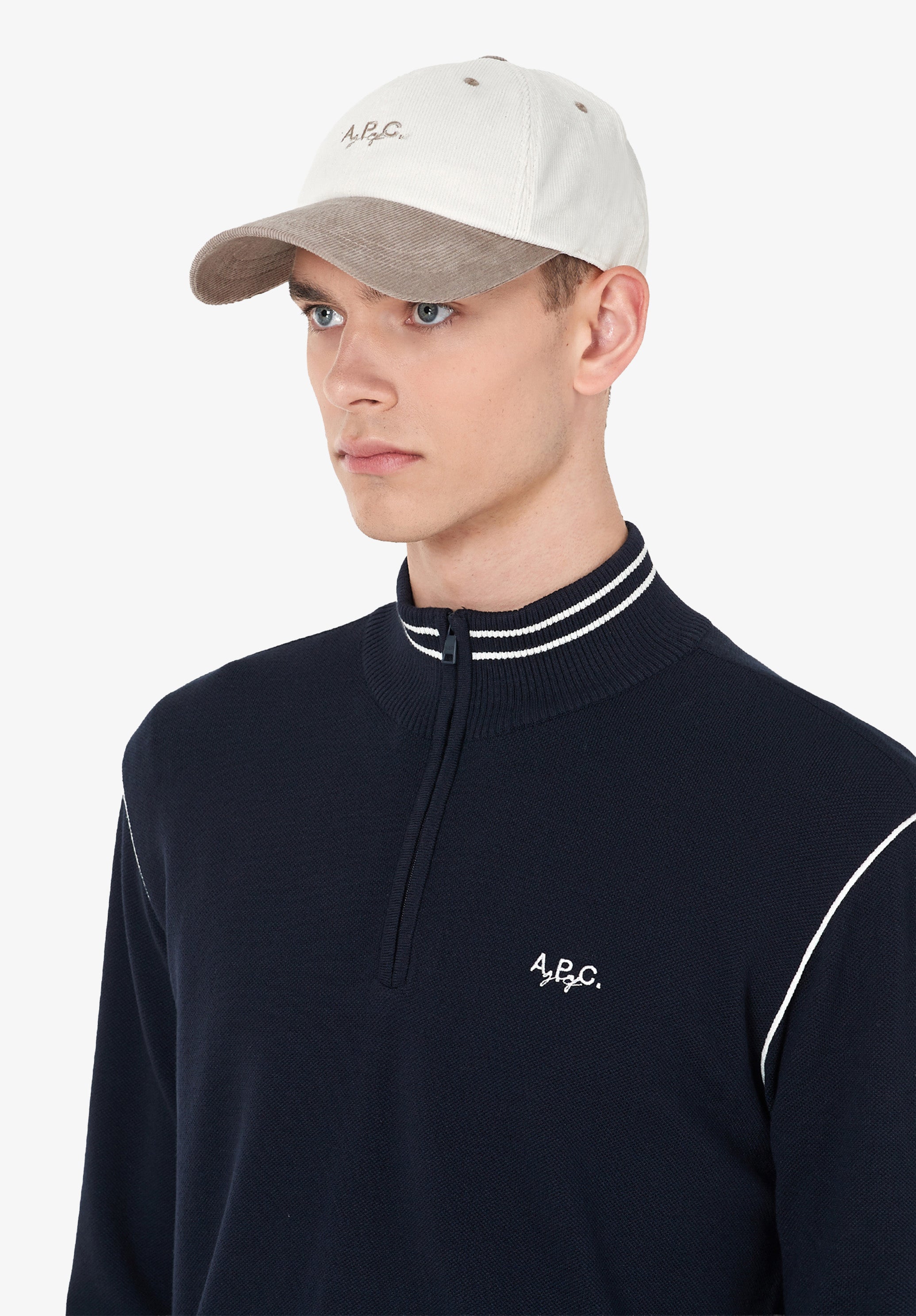 Cap with tee holder - 1