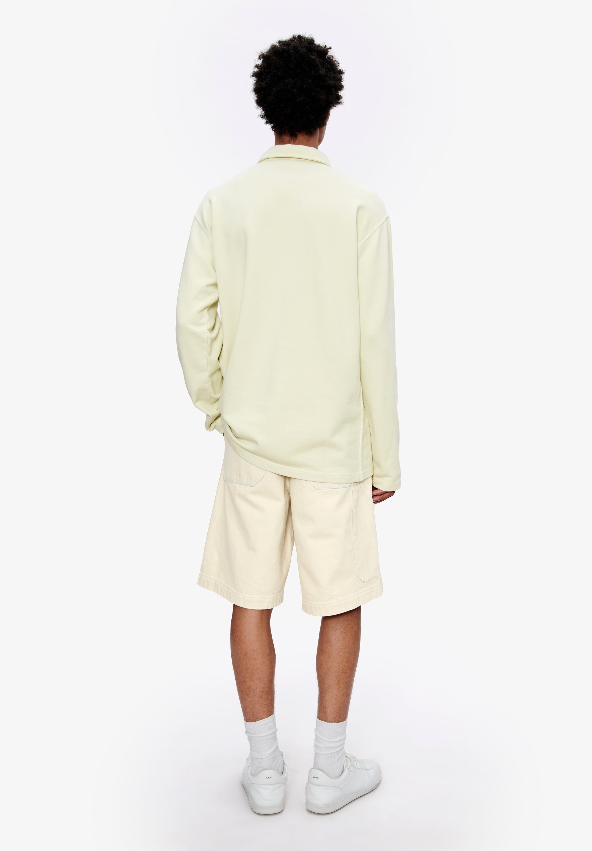 Long-sleeve unisex polo shirt - 3