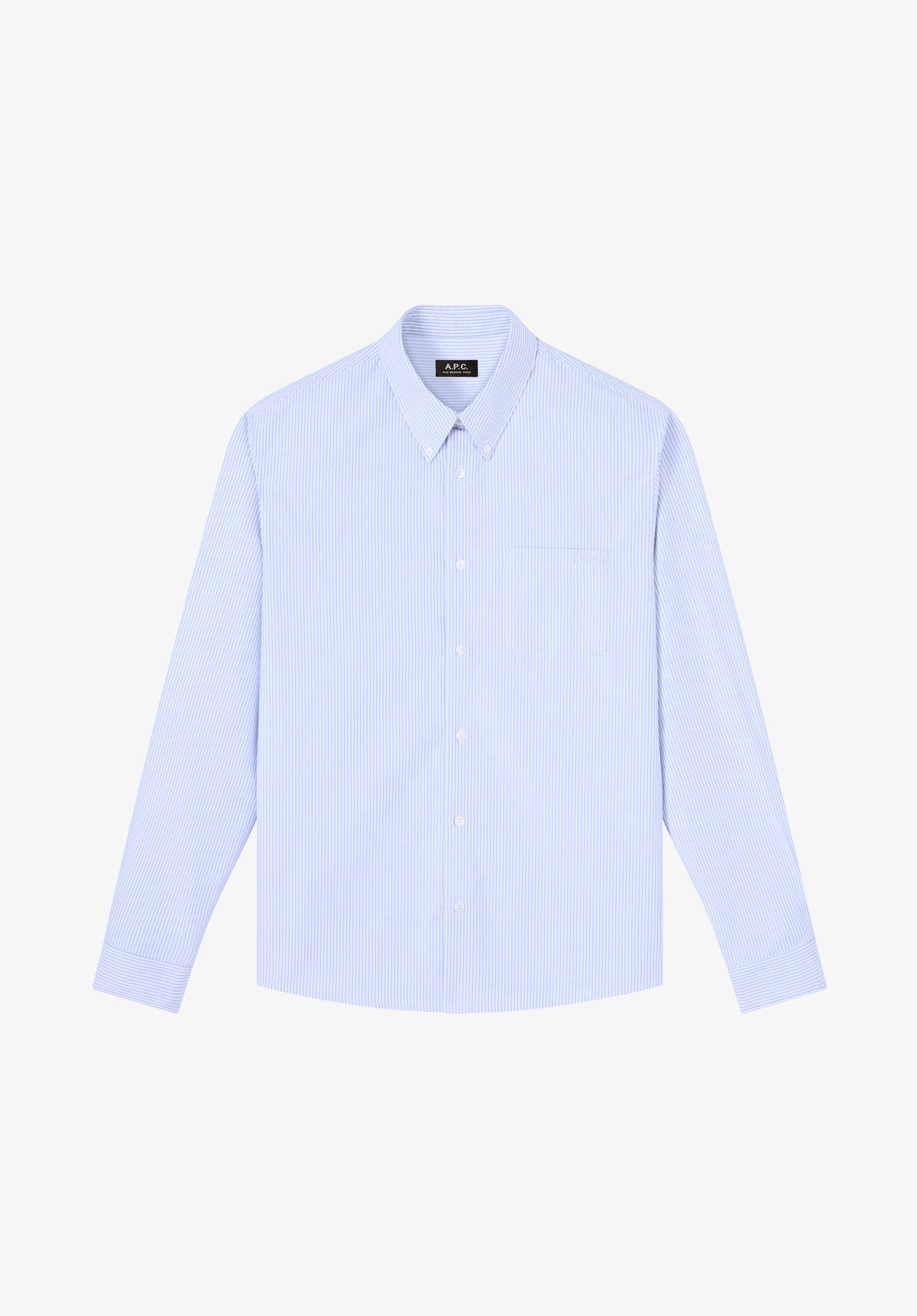 Striped oxford shirt - 0