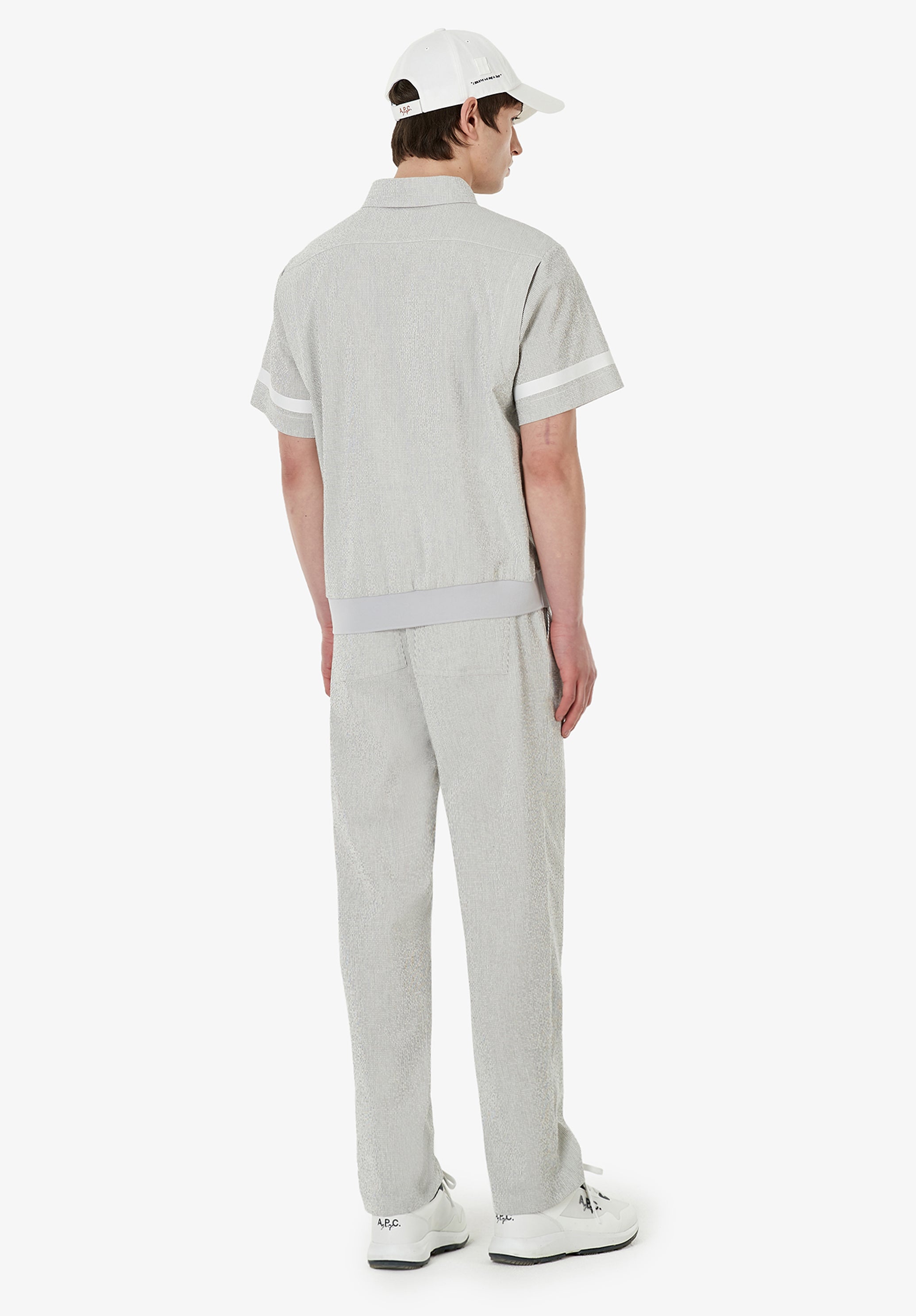 Seersucker polo A.P.C. Golf - 14