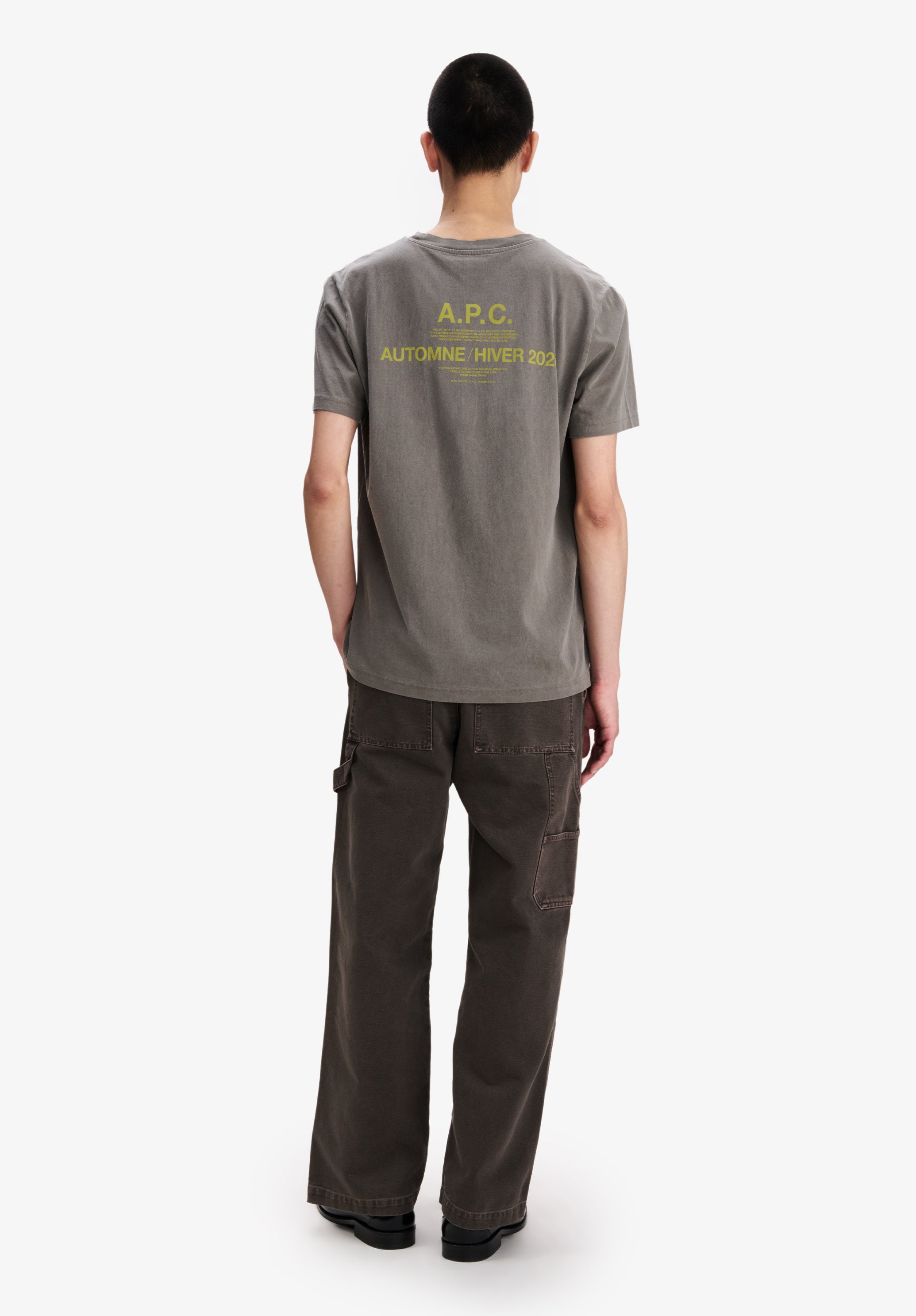 Brown canvas carpenter trousers - 2