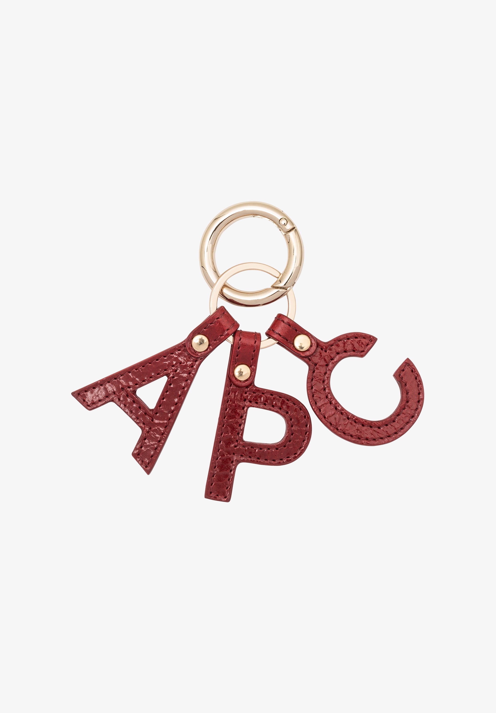 Lettres A.P.C. keychain - 0