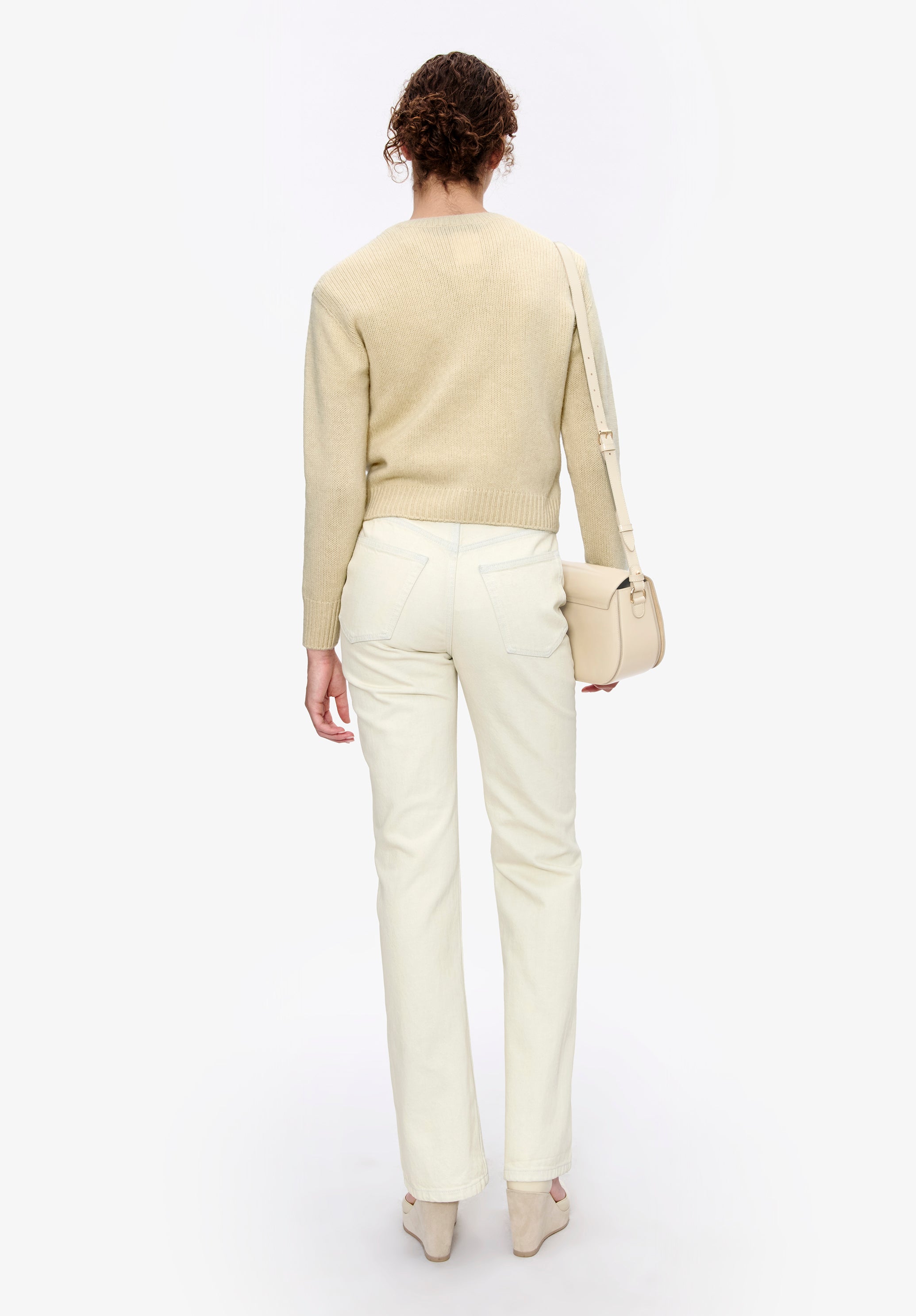 Short crew neck jumper - 3