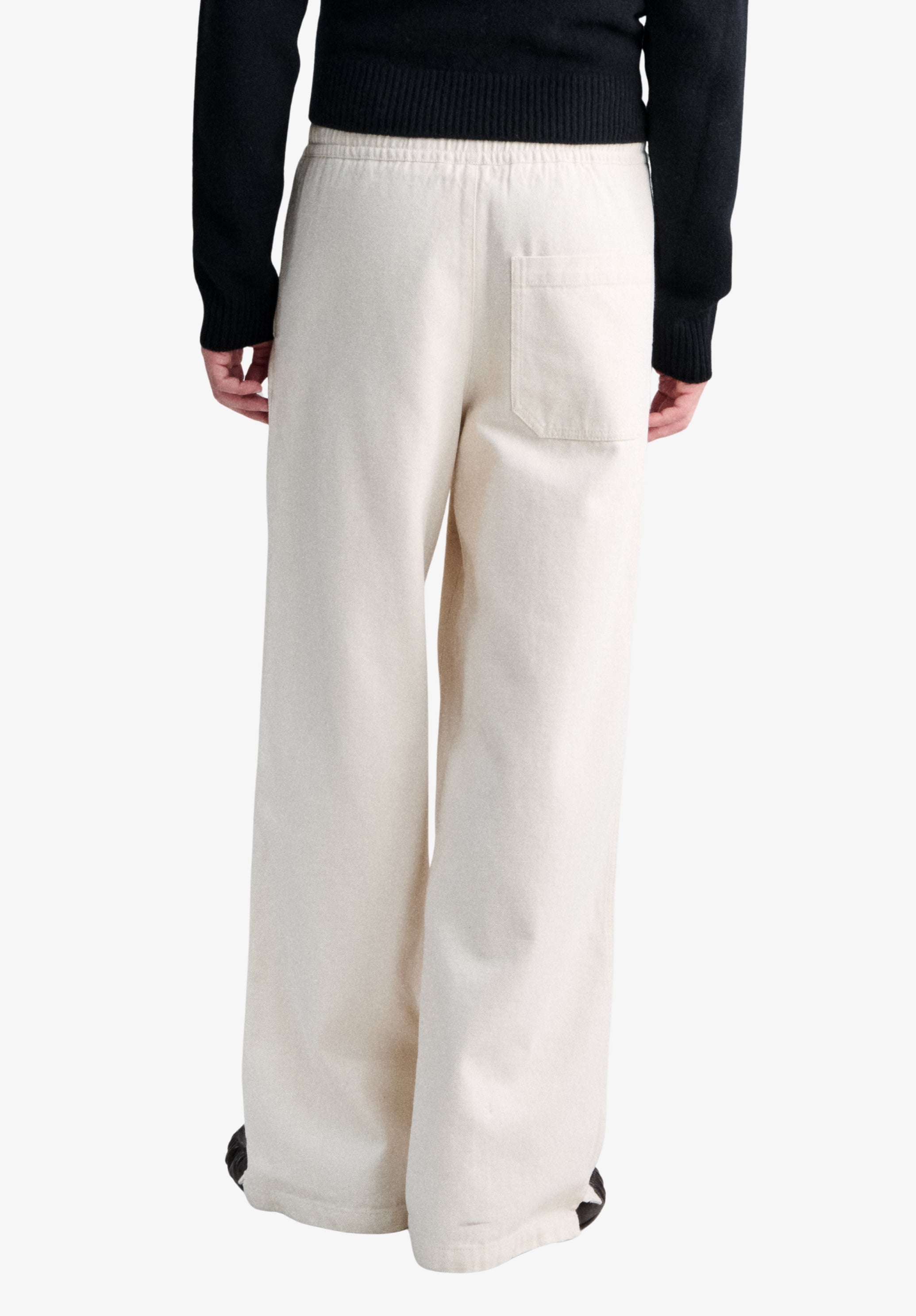 Off-white workwear trousers