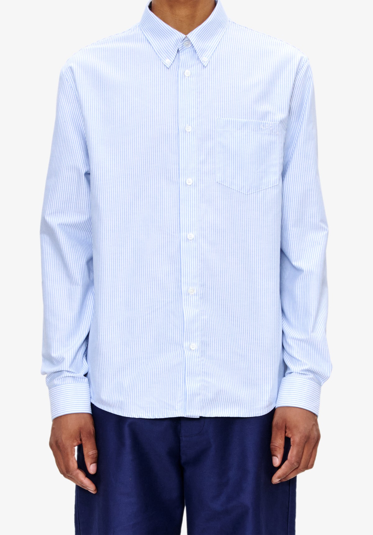 Striped oxford shirt - 4