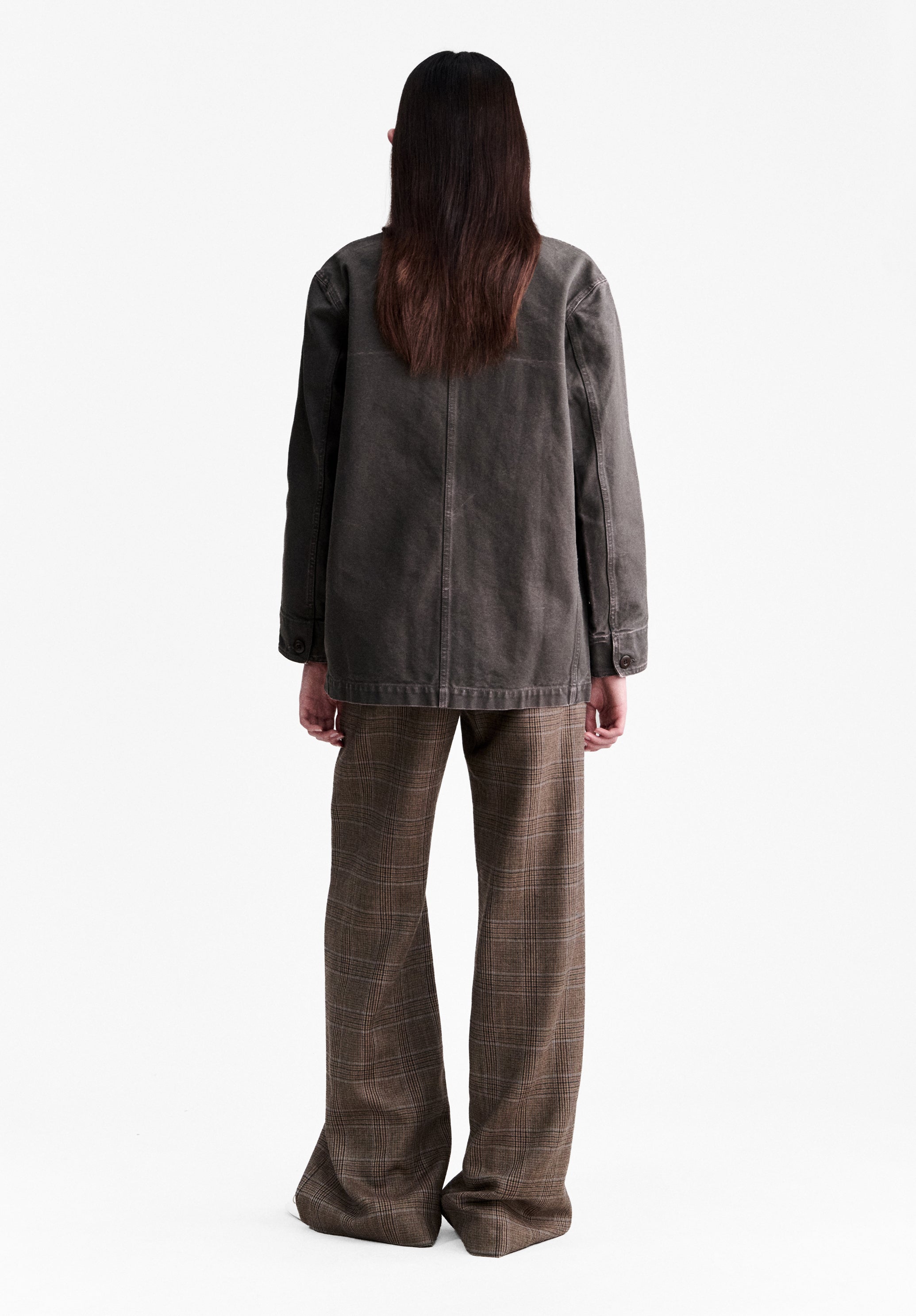 Brown canvas workwear jacket