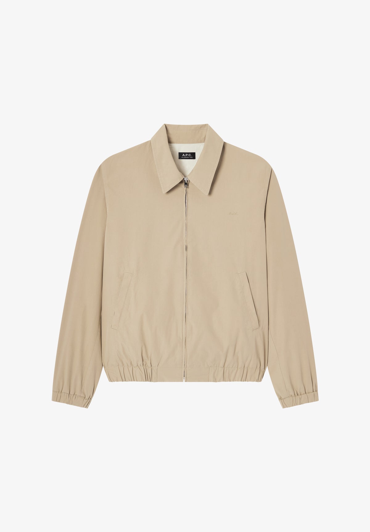 Lightweight beige cotton jacket