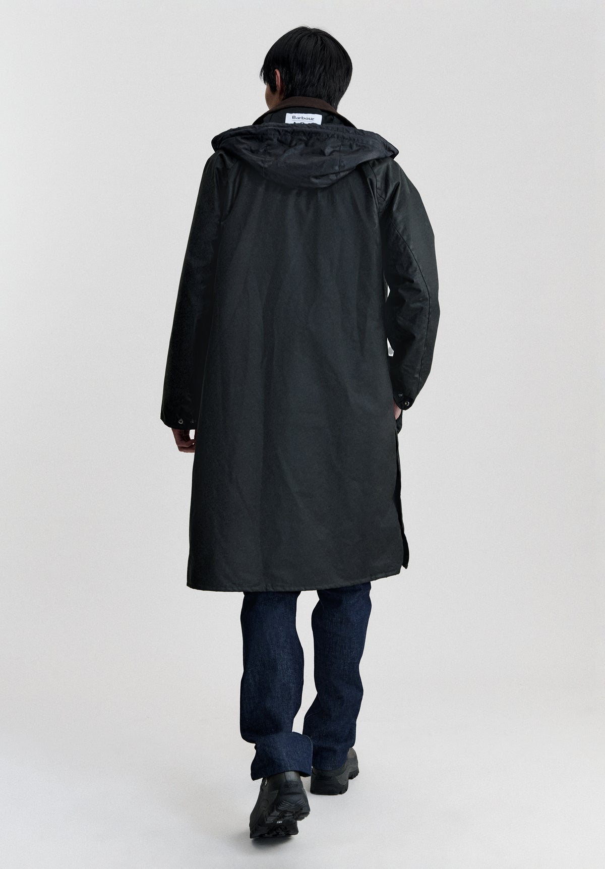 Long Sugarlump Bedale Wax Jacket A.P.C X Barbour - 2