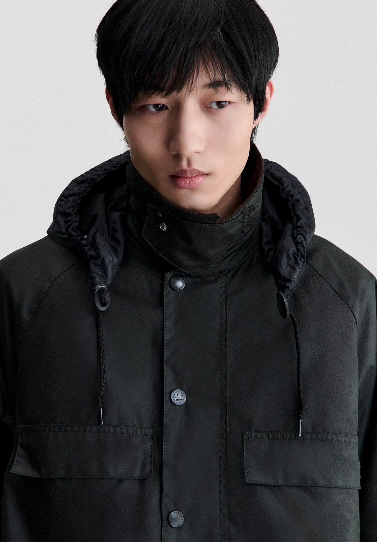 Long Sugarlump Bedale Wax Jacket A.P.C X Barbour - 4