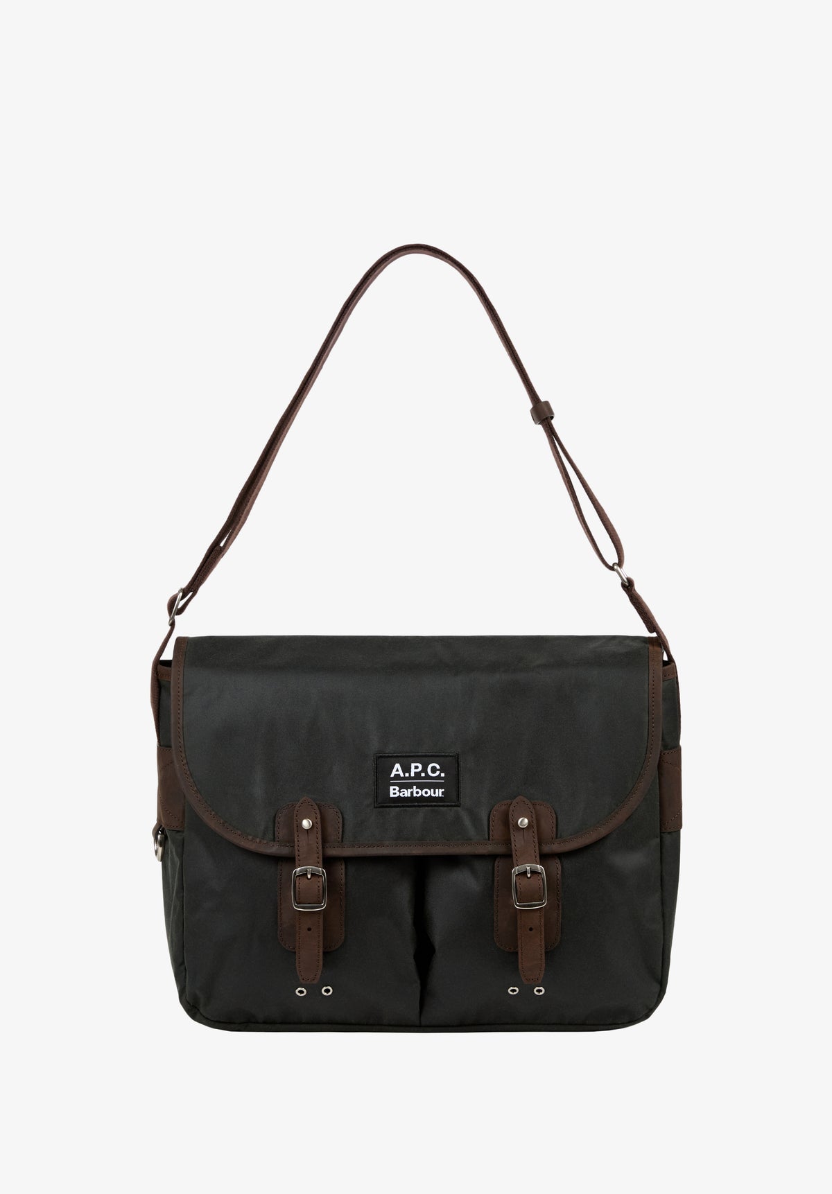 Wax Tarras Bag A.P.C X Barbour