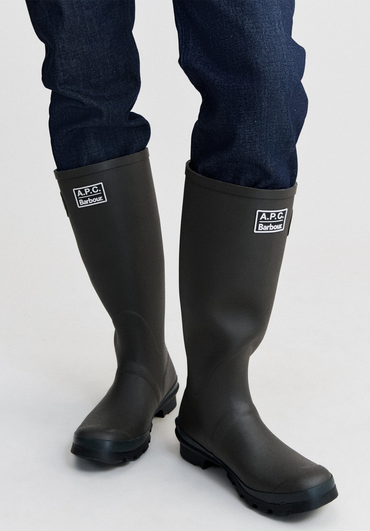 Tall Wellington A.P.C Barbour