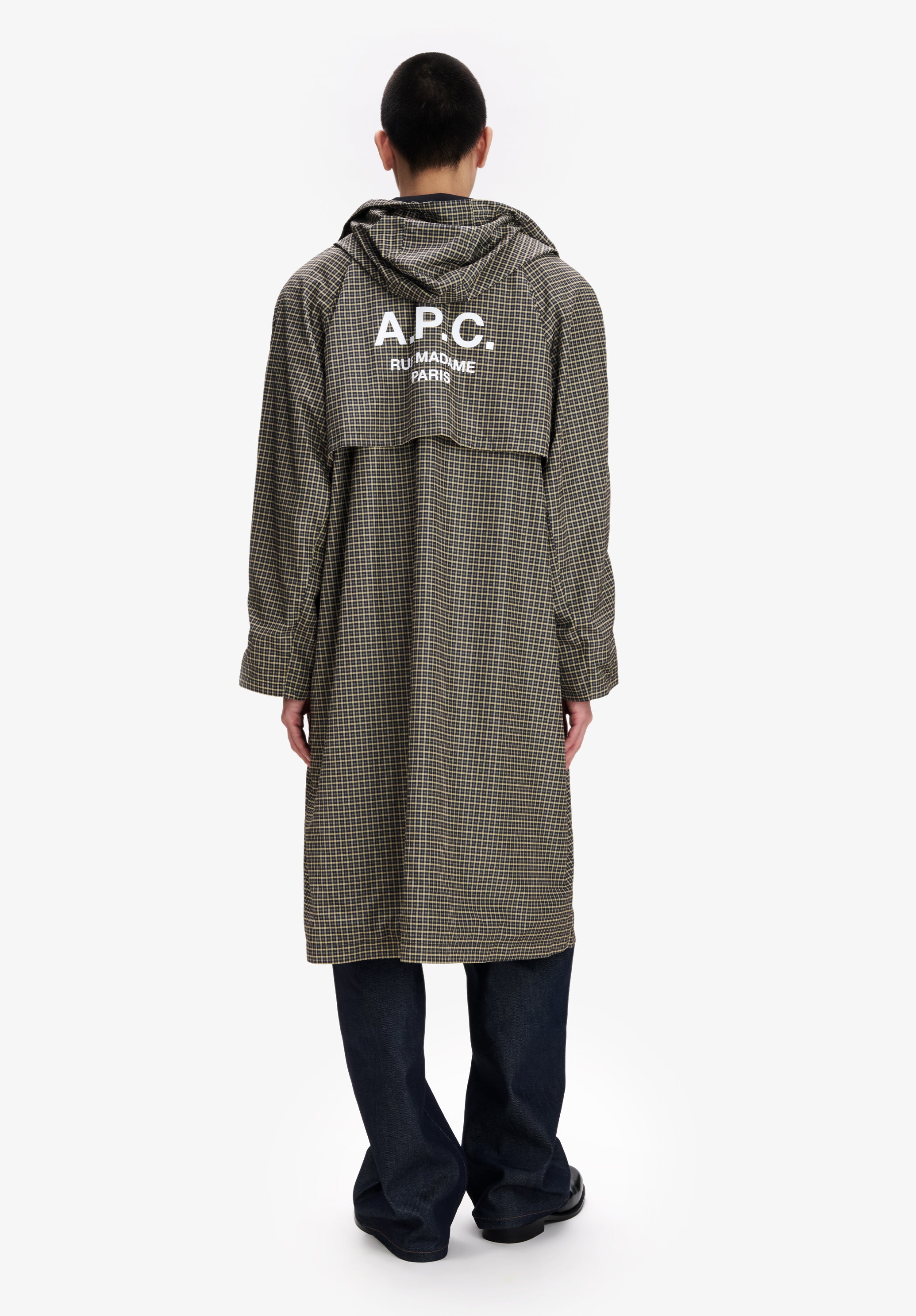 Long, loose khaki parka - 2
