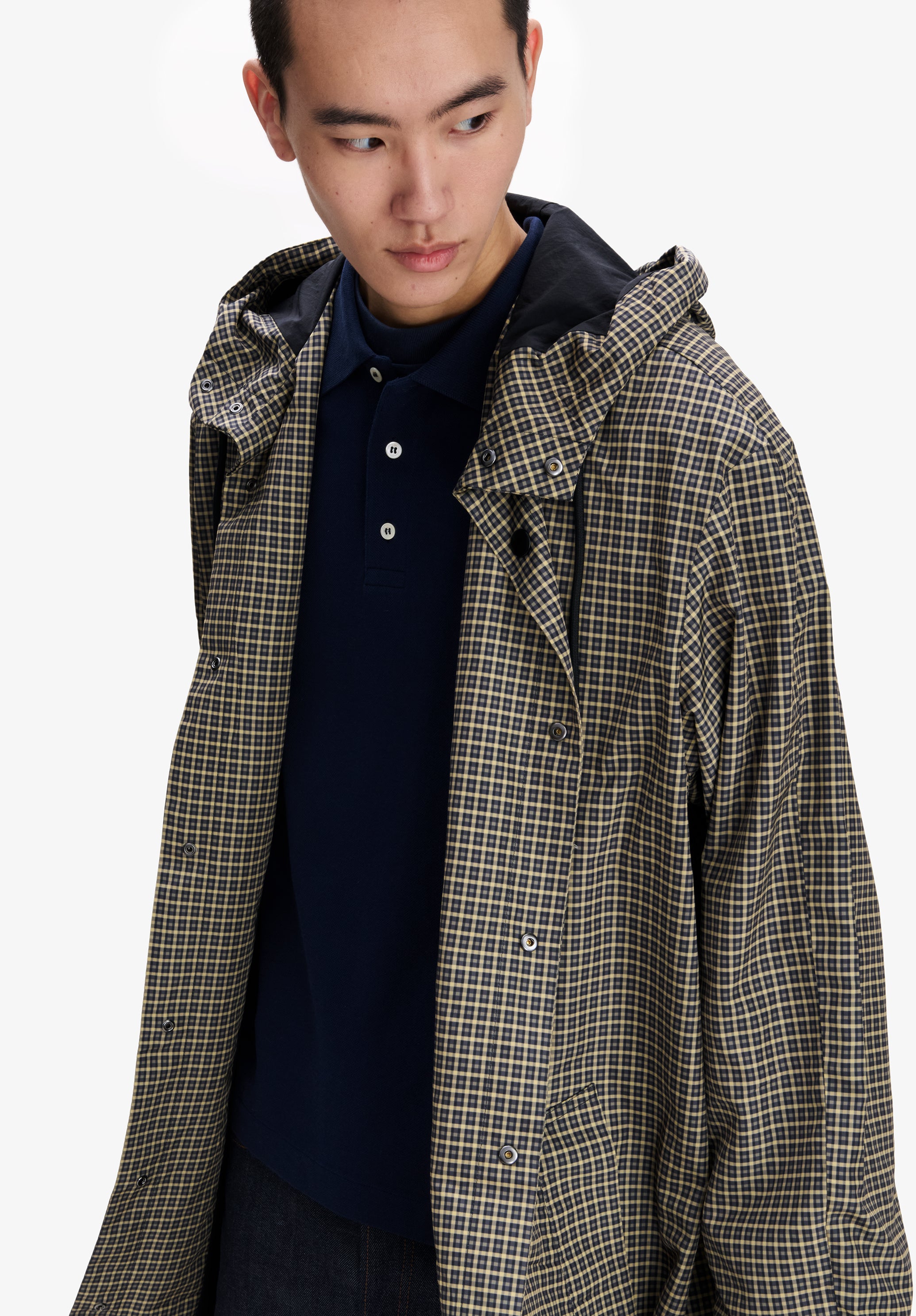Long, loose khaki parka - 3