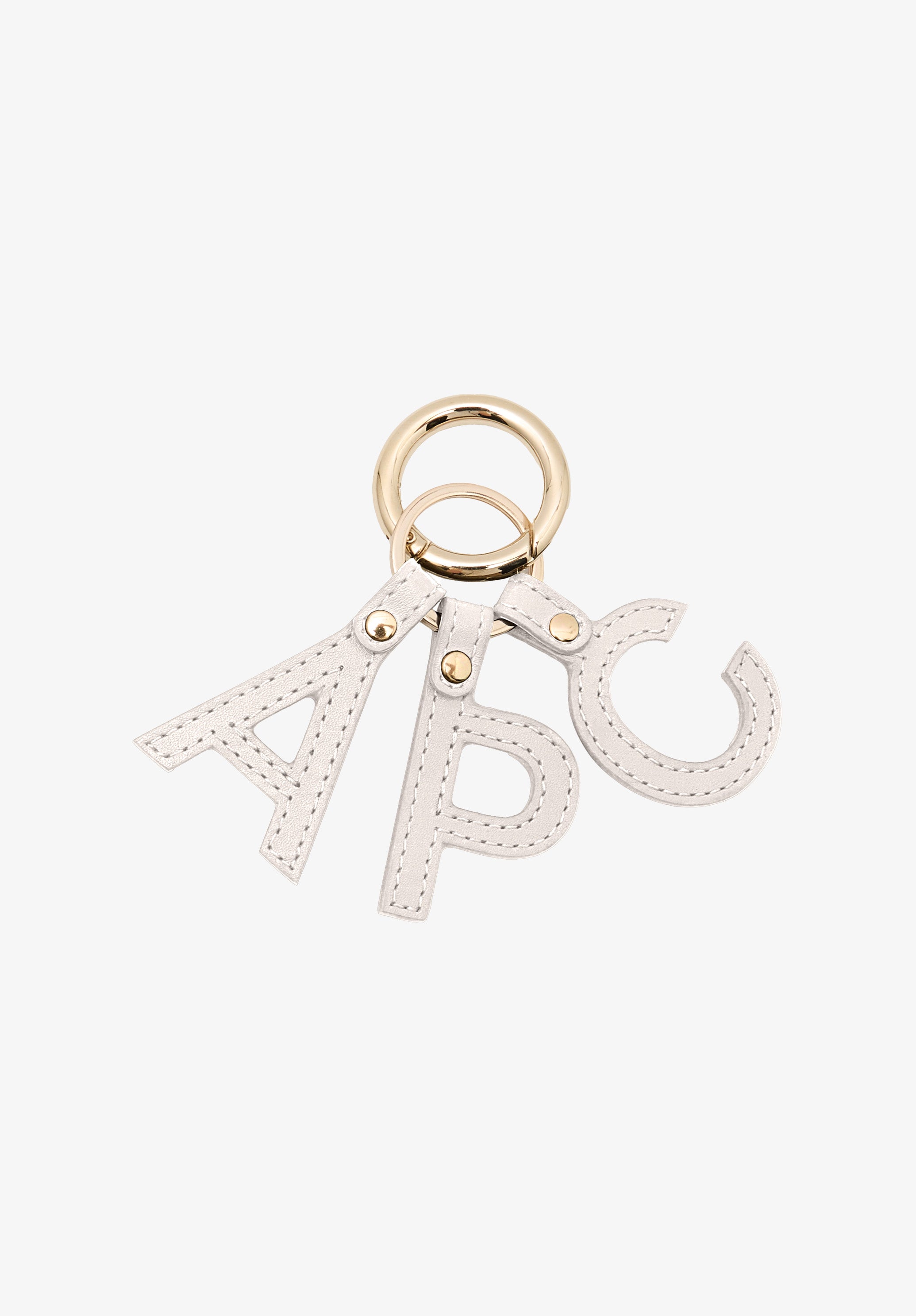 Lettres A.P.C. keychain