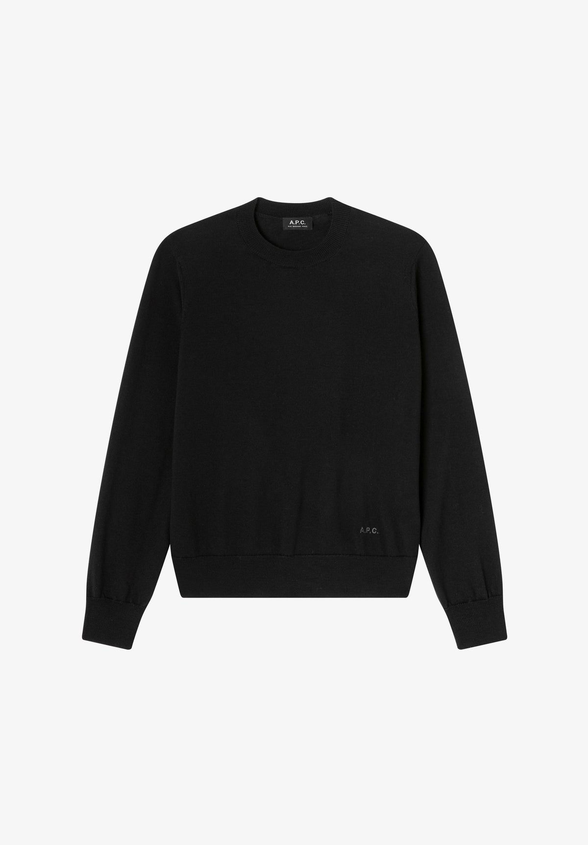 Fitted sweater in merino wool - 0